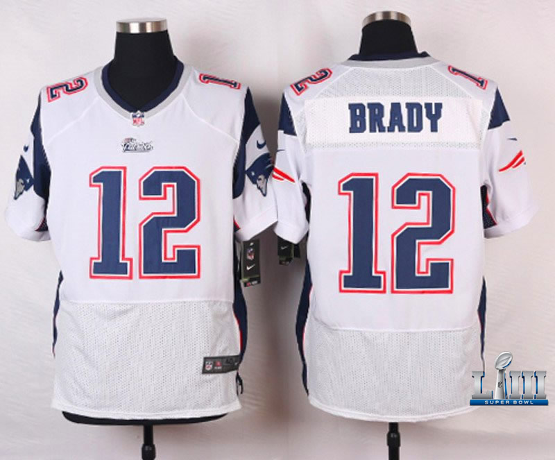 2019 New England Patriots Super Bowl LIII elite Jerseys-007